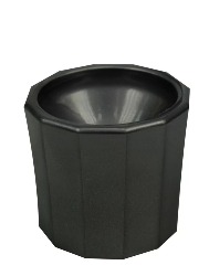 SANTA CLARA POTE PLASTICO 4544 DAPPEN PRETO