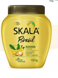 SKALA CREME TRATAMENTO BOMBA BANANA 1000G