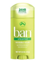 BAN DESOD SOLIDO 73G UNSCENTED SEM PERFUME