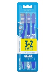 Oral-B Clean 123 - Escova de Dente (3 Unidades) L3P2