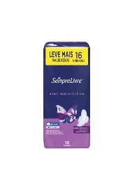 SEMPRE LIVRE NOTURNO SUAVE C/ABAS 16UN