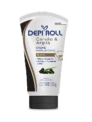 DEPI ROLL CR DEPILATORIO BUCO 50G CARVAO ARGILA