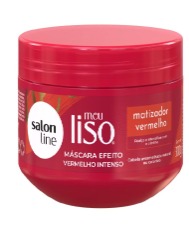 SALON LINE MEU LISO MASC 300G #SUPERVERMELHO 95353