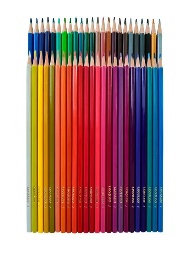 LAPIS DE COR LEONORA SEXTAVADO 48 CORES