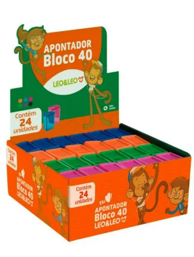 APONTADOR LEONORA BLOCO COM DEPOSITO 4745 UND