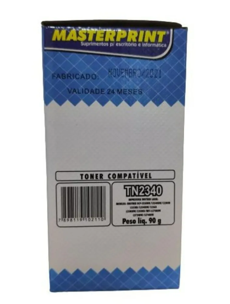 TONER COMPATIVEL MASTER BROTHER TN2340/2370