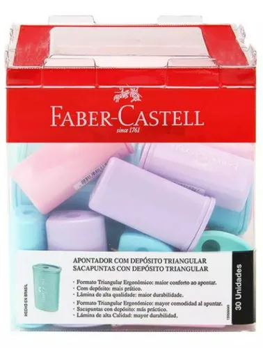 APONTADOR FABER COM DEP TRIANGULAR 125TZF