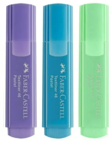 MARCA TEXTO FABER TEXTLINER TONS PASTEIS