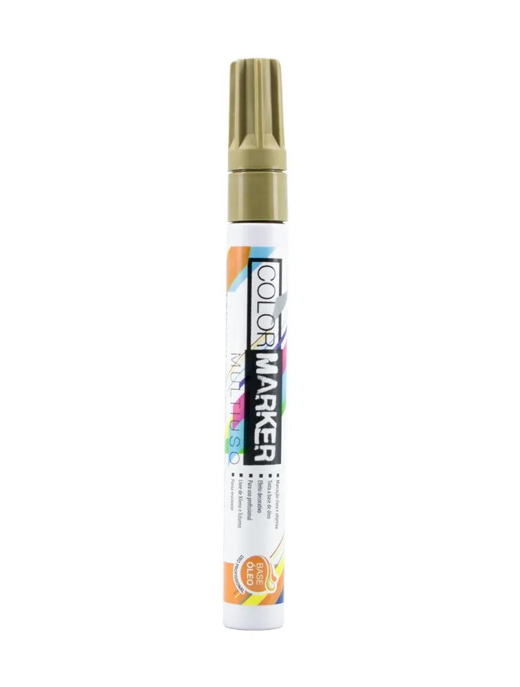 MARCADOR ACRILEX MARKER BASE OLEO OURO
