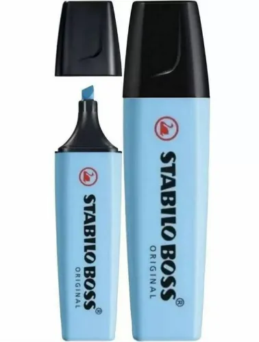 MARCA TEXTO SERTIC STABILO BOSS AZUL NUBLADO