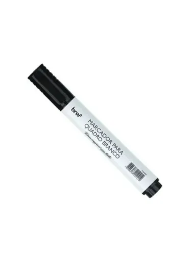 MARCADOR QUADRO BRANCO BRW PRIME PRETO CA6012