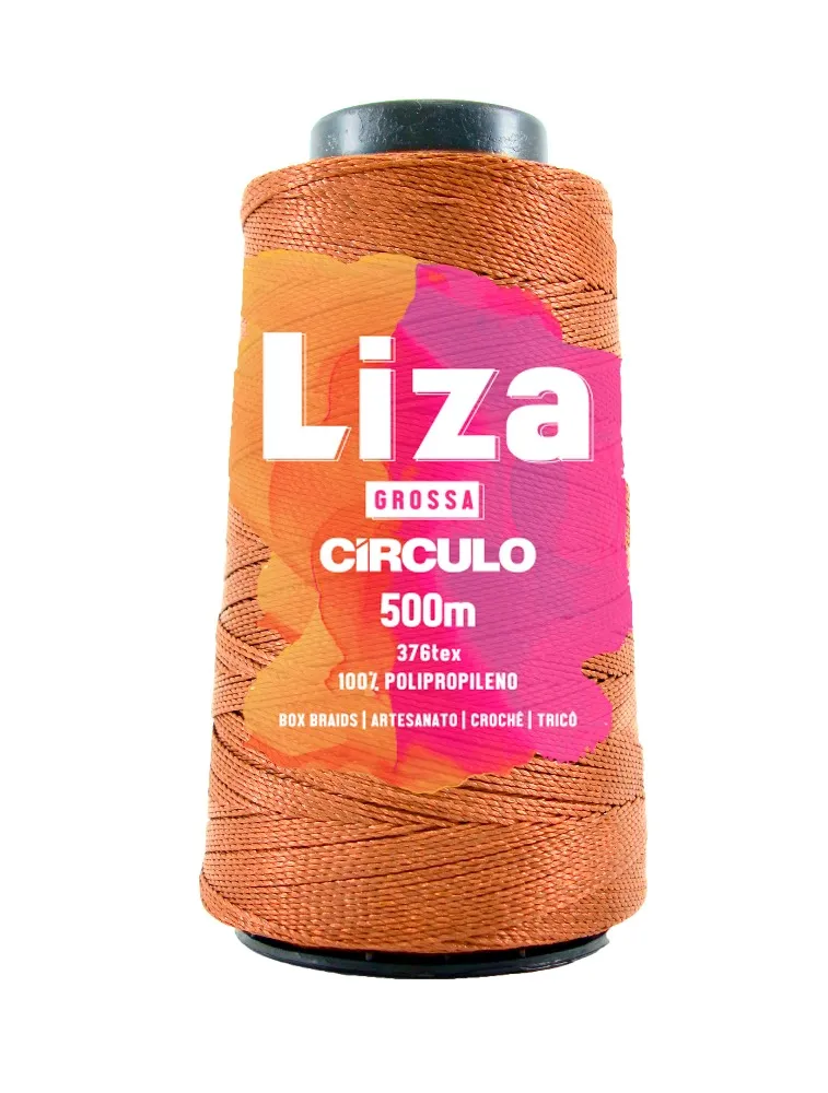 7404 LINHA CIRCULO LIZA GROSSA 500M 100%PP  