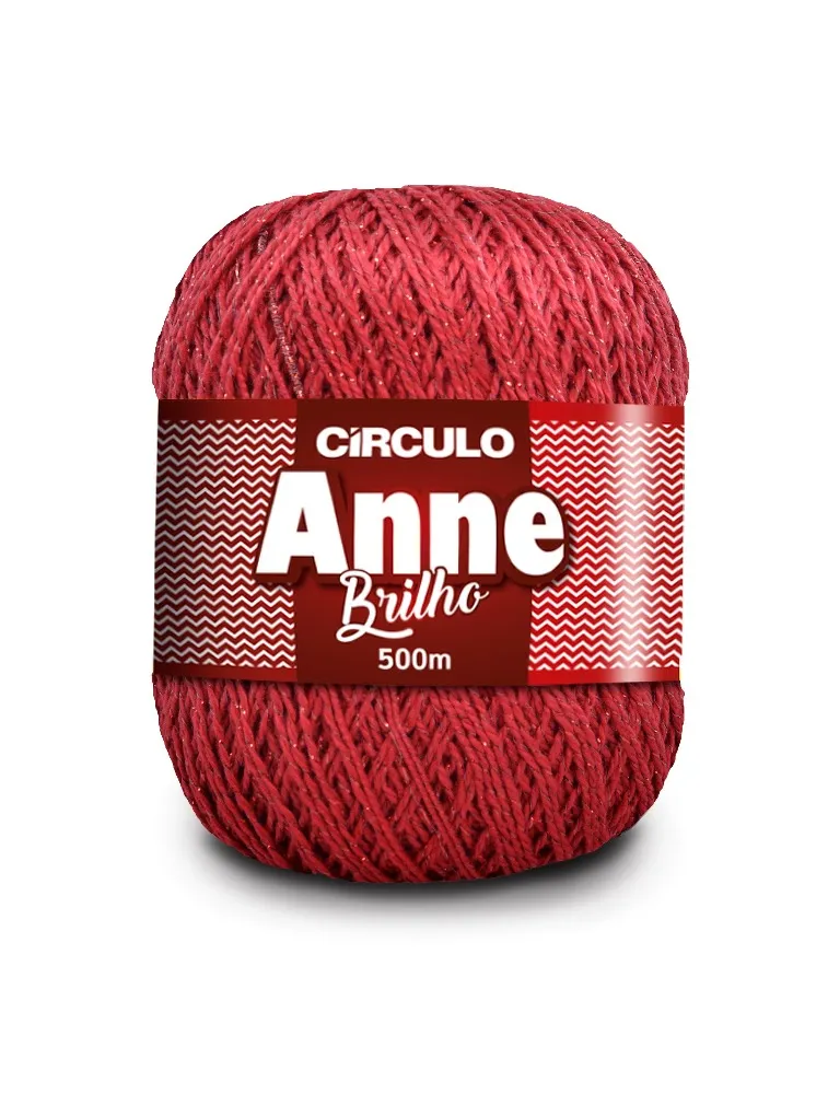 3402 LINHA CIRCULO ANNE BRILHO 500M 100%CO