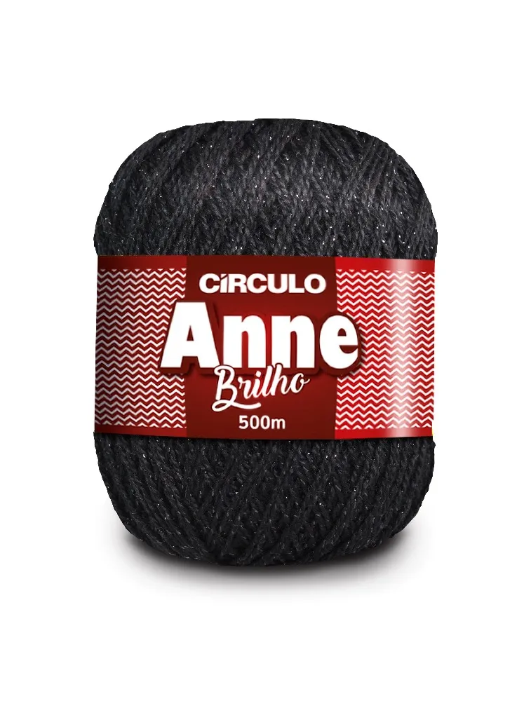 8832 LINHA CIRCULO ANNE BRILHO 500M 100%CO