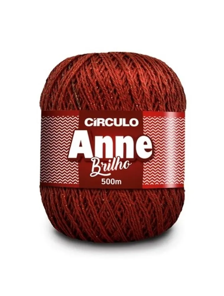**7171 LINHA CIRCULO ANNE BRILHO 500M 100%CO