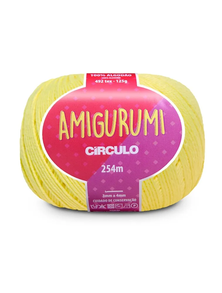 1730 LINHA CIRCULO AMIGURUMI 254M 100%CO
