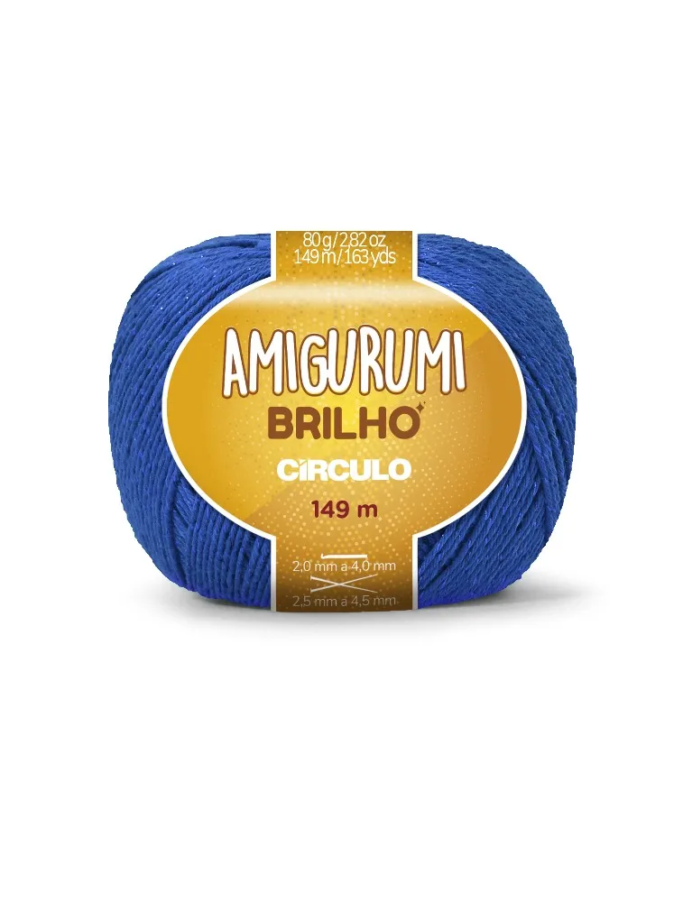 2829 LINHA CIRCULO AMIGURUMI BRILHO 149M 55%PAC