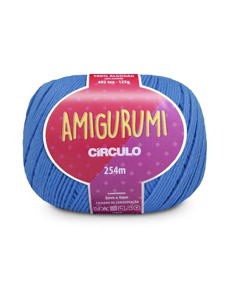 2500 LINHA CIRCULO AMIGURUMI 254M 100%CO