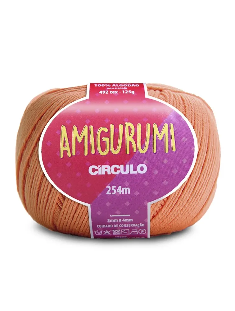 4168 LINHA CIRCULO AMIGURUMI 254M 100%CO