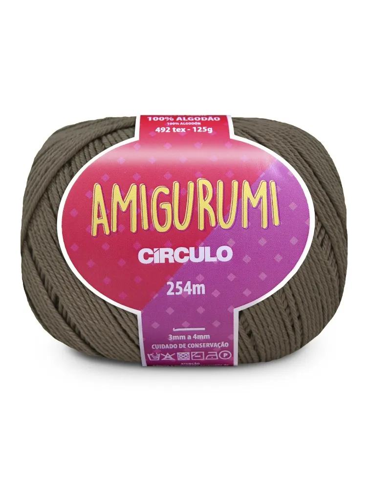 7066 LINHA CIRCULO AMIGURUMI 254M 100%CO