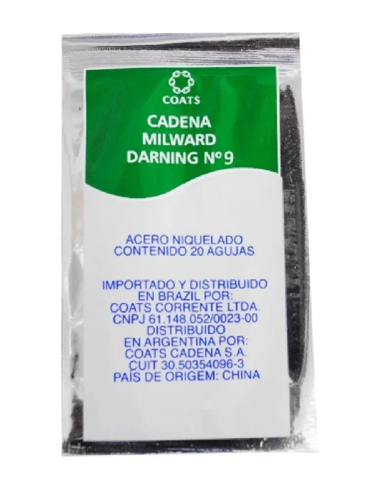 0009 AGULHA COATS DARNING 