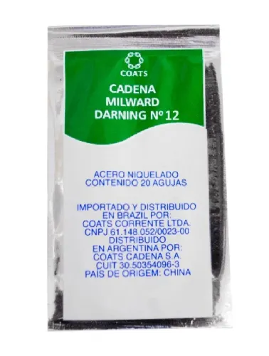 0012 AGULHA COATS DARNING
