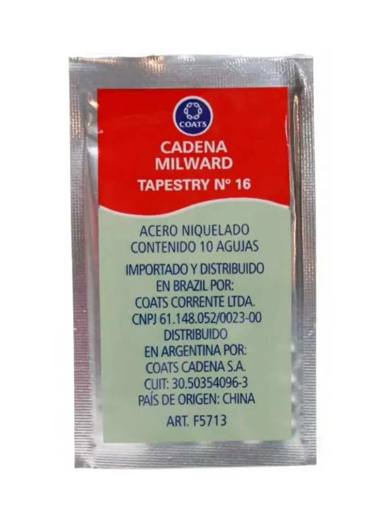 0016 AGULHA COATS TAPESTRY 