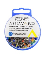 31MM ALFINETE COATS VIDRO