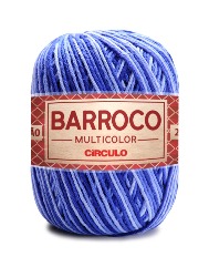 9172 BARBANTE CIRCULO BARROCO MULTICOLOR 226M 100%CO