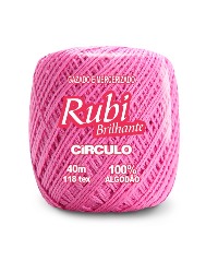 6187 LINHA CIRCULO RUBI 40M 100%CO 