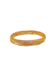 OURO ARAME ORIENTAL 2PC TRANCADO 100%AL