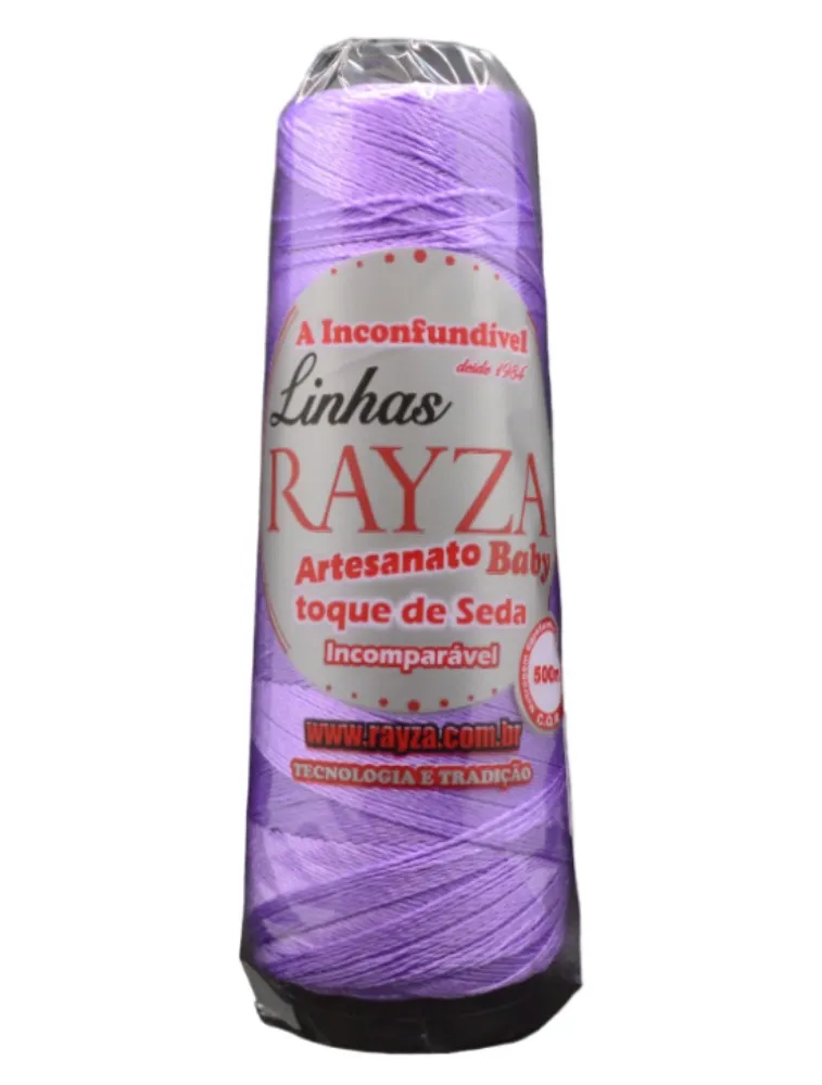 0024 LINHA RAYZA BABY ARTESANATO 500M 100%PP
