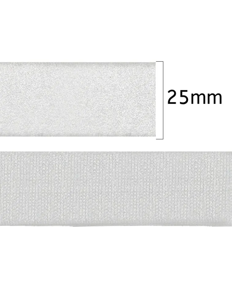 *BCO. VELCRO PARNASSA 25MM 25M 70%PES