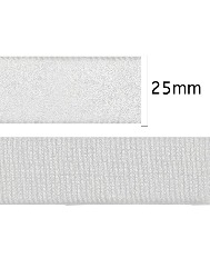 *BCO. VELCRO PARNASSA 25MM 25M 70%PES