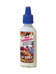 20G COLA ACRILEX LANTEJOULA