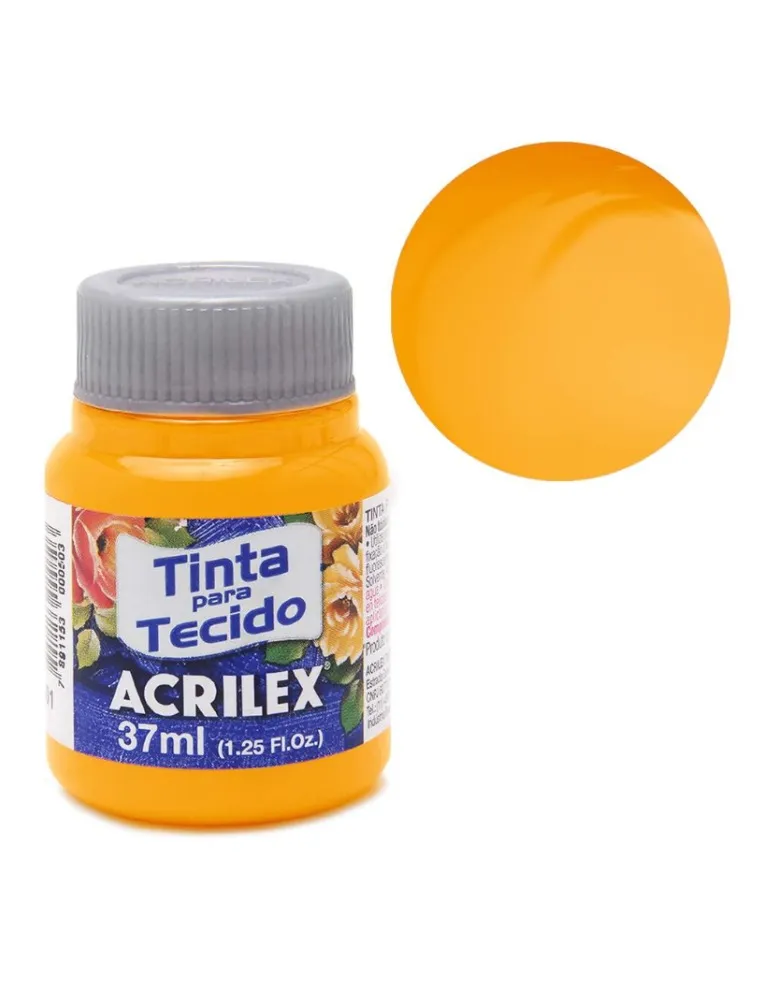 0505 TINTA ACRILEX TECIDO FOSCA 37ML 