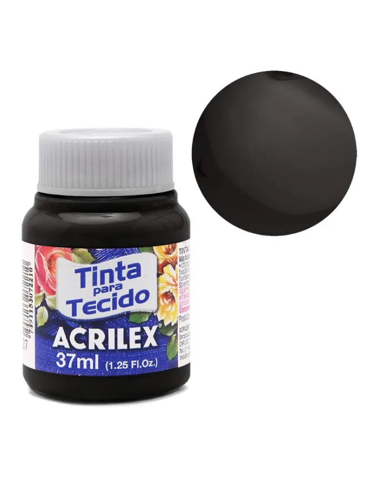 0520 TINTA ACRILEX TECIDO FOSCA 37ML 