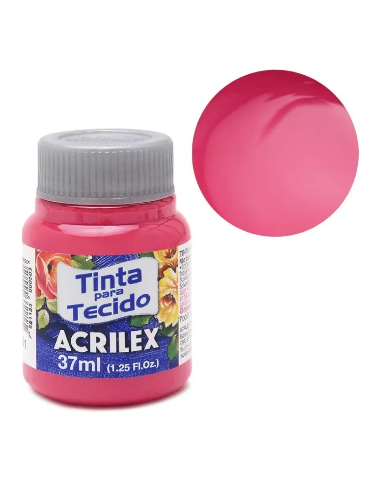 0527 TINTA ACRILEX TECIDO FOSCA 37ML 