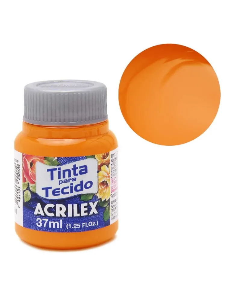 0536 TINTA ACRILEX TECIDO FOSCA 37ML 