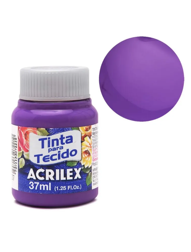 0540 TINTA ACRILEX TECIDO FOSCA 37ML 