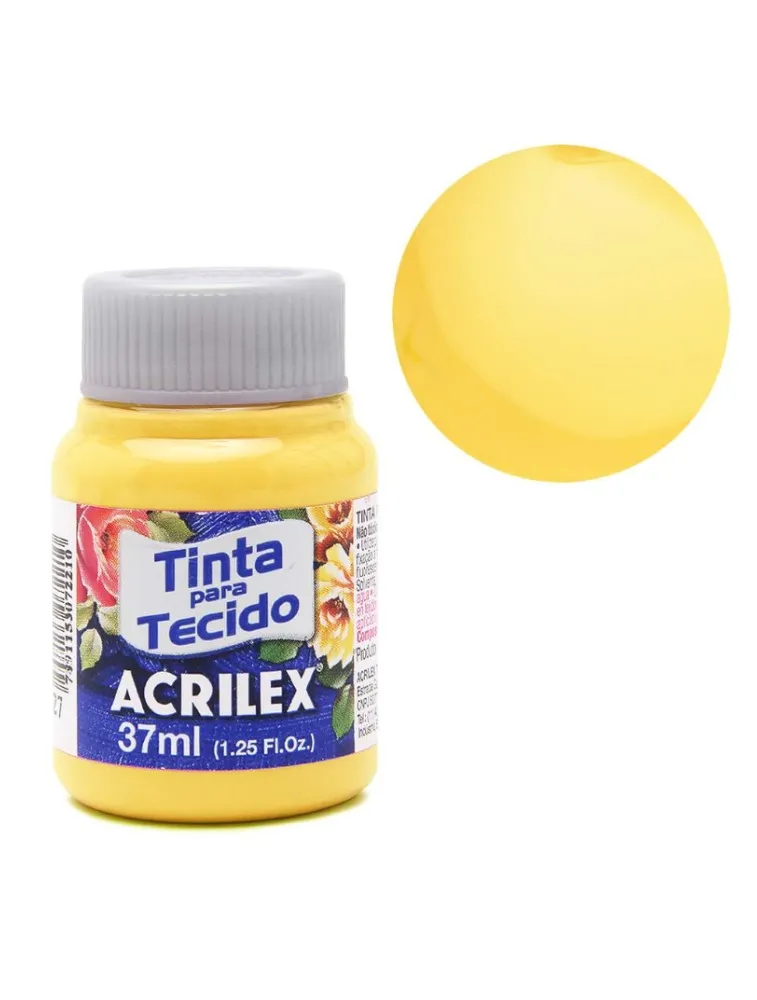 0589 TINTA ACRILEX TECIDO FOSCA 37ML 