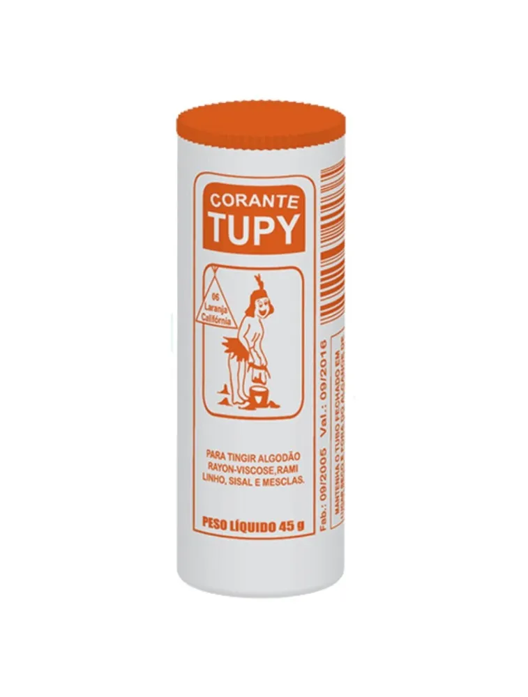 0006 TINTA TUPY ALGODAO 45G
