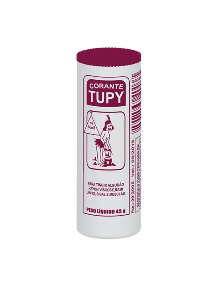 0016 TINTA TUPY ALGODAO 45G