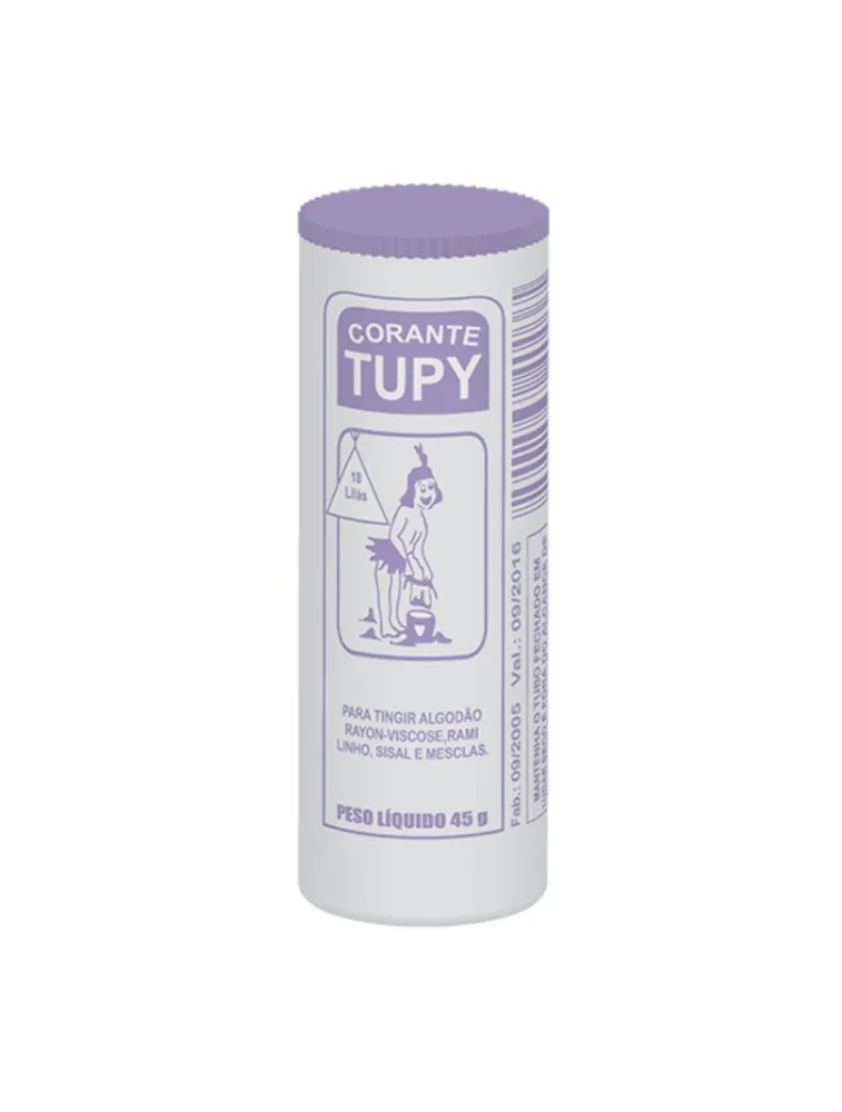 0018 TINTA TUPY ALGODAO 45G