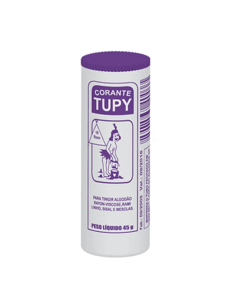 0019 TINTA TUPY ALGODAO 45G