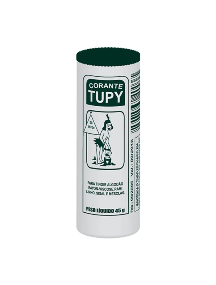0028 TINTA TUPY ALGODAO 45G