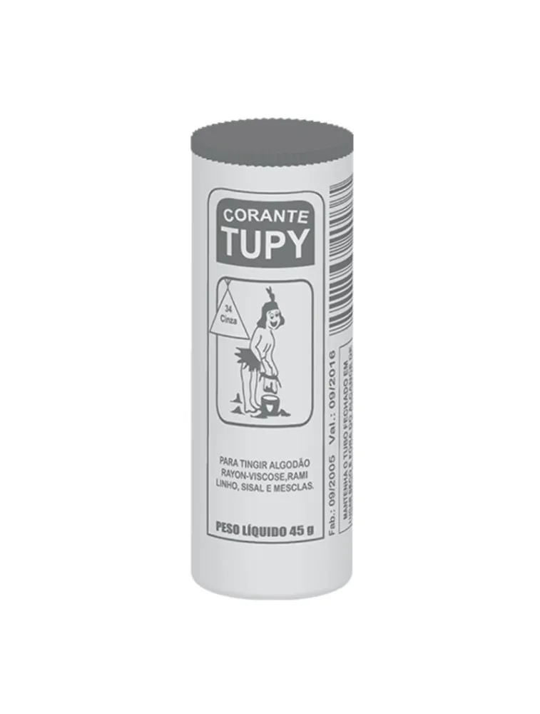 0034 TINTA TUPY ALGODAO 45G