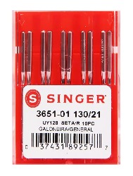 0021 AGULHA SINGER GALONEIRA