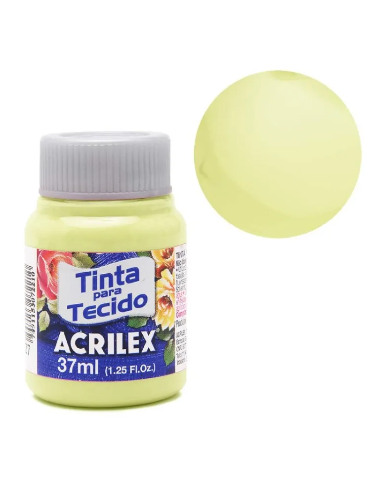 0808 TINTA ACRILEX TECIDO FOSCA 37ML 