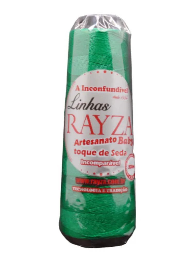 0043 LINHA RAYZA BABY ARTESANATO 500M 100%PP  